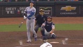 あんな打球見せられたら… 大谷翔平、191キロ“特大弾丸アーチ”にドン引き　相手捕手の“動き”がおかしくなる「ショックだよな」「脱力しすぎ」