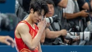 「とんでもないミスを2回犯した」男子体操決勝で銀メダルに終わった中国が嘆き節　衝撃の結末に「プレッシャーがかかり過ぎていた」【パリ五輪】
