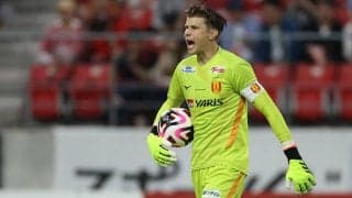名古屋の絶対的守護神、GKランゲラックが今季限りで退団…Jリーグ記録の823分無失点、269試合に出場「クラブへの愛情は永遠」