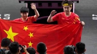 「誰が踏んだんだ！」中国の卓球王者を襲った悲劇 混合V直後にカメラマンがラケット破壊で憤怒「理解ができない」【パリ五輪】