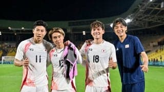 【パリ五輪・U23日本代表】後半ATに細谷真大が決勝ゴールを決め、イスラエルに劇的勝利！ 3戦全勝で、準々決勝ではスペインと対戦……会場は大盛り上がり