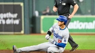 大谷翔平、今季2度目の4戦連続盗塁　日本人最長タイ記録…ボール直撃のアクシデントも