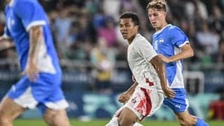 「キレイな崩し」「斜めのパスが美しい」パリ五輪・U23日本代表の決勝ゴールを導いた「流れるようなボールの動かし方」が大絶賛！ 途中出場MFが右斜めに美しい軌道
