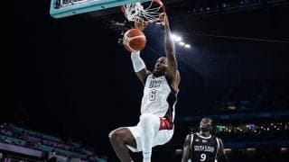 アメリカが前半のリードを守って2勝目…後半のスコアで上回った南スーダンは1勝1敗に