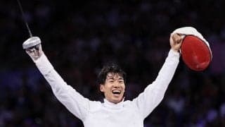 パリオリンピック　加納虹輝が出場するフェンシング男子エペ団体、女子フルーレ団体を東京五輪金メダリストが展望