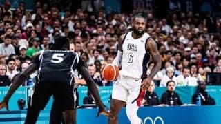 アメリカ代表として3人目の五輪通算300得点に達したレブロン「特に意味はないね」