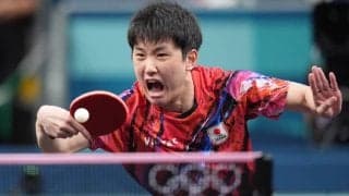 「スポーツマンシップは称賛に値する」張本智和、世界王者に惜敗も試合後の姿に中国メディアが賛辞「互いに尊敬と友情を示した」【パリ五輪】