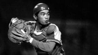 江川卓のボールを捕手として初めて受けた中尾孝義は「あれっ⁉︎　こんなに遅くなっている」と衝撃