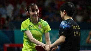 早田ひな、満身創痍のエースが孫穎莎相手の完敗に涙「皆さんに申し訳ない」　左手首にはテーピングの跡、SNSでは激励の声が続々【パリ五輪2024】