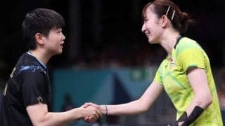 孫穎莎、早田ひなを圧倒！ 試合後には満身創痍の日本エースを気遣う「勝ち負けよりも健康が何より大事」【パリ五輪】
