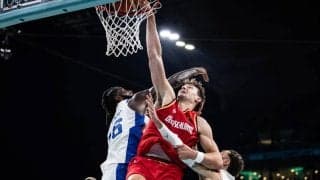 パリ五輪ドイツ代表が3連勝でグループ首位通過…開催国フランス代表を14点差で下す