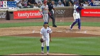 何が起きたか分からない… 今永昇太、絶妙すぎる“魔球”で異変が起きた…！？ ヌートバーの動きがおかしくなる「手が出ない」「侍戦士対決アツいな」