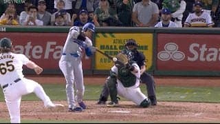 「疑いの余地なし！」 大谷翔平の弾丸3ランに現地実況も脱帽 187キロで突き刺さる“異次元打球”…衝撃の瞬間に思わず絶叫