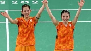 “シダマツぺア”が笑顔と涙の銅メダル！志田「皆さんの力があってのメダル」松山「勝利を届けられて嬉しい」【パリ五輪】