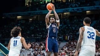 アメリカがプエルトリコに快勝…アンソニー・エドワーズが約17分で26得点の活躍