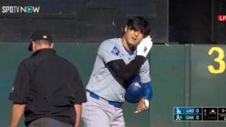 大谷翔平にまさかのハプニング発生… 一体、何が起きた…！？ 29個目の盗塁成功→顔面をパンチされる「大丈夫か？」「顔はやめて！」