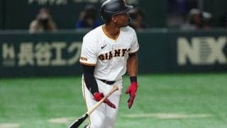 巨人助っ人は「ジャッジっぽさがある」　掴んだファンの心、止まらぬ猛打に歓喜