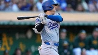 大谷翔平、日本人初の「30-30」　日米通じ初の1試合3盗塁＆41度目マルチ…ド軍大勝