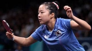 絶叫プレーが話題のシン・ユビン、韓国では＂もぐもぐタイム＂に注目　「お母さんのおにぎりとバナナをしっかり食べました」【パリ五輪】