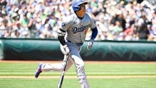 大谷翔平、3戦ぶり無安打も首位打者キープ　4の0で打率.306…ド軍は3カードぶり勝ち越し