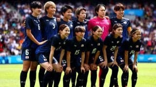 なでしこ戦で発見…ストライカーは大物内野手の妻「美しい」「なんて豪華なんだ」