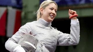 “金髪美女剣士”の豪快投球「めっちゃカワイイ」　パリ五輪で脚光…3年での変化にも注目