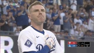 「おかえりなさい！」フリーマン、復帰後初打席で“涙”　球場総立ち、相手選手は脱帽 「ウルッときた」粋な光景にSNSも感動