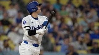 大谷翔平、逆方向への34号に実況も驚き「アハハハ」…ベース踏み直しに「いいもの見た」