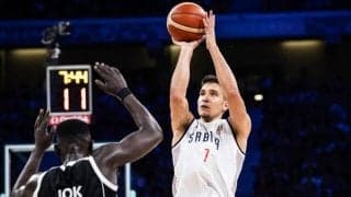 セルビア代表の通算得点で歴代1位に浮上したボグダノビッチ「迫っているのは知っていた」
