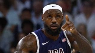 米放送局が金メダル大本命のアメリカを分析「比類のない選手層」　圧倒的存在感示すレブロン、“スター軍団”の弱点にも言及【パリ五輪2024】
