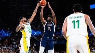 アメリカがブラジルに35点差圧勝…セルビアの待つ準決勝へ