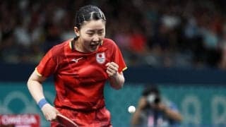 張本美和に“世界女王”と対戦の可能性「孫穎莎と戦うことになるのか？」　躍動の16歳を中国メディアが警戒「スーパースターのよう」【パリ五輪2024】