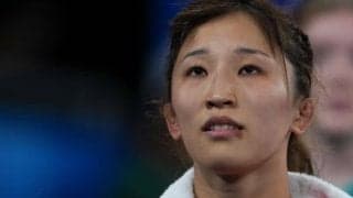 「ユイに敗北を与えた」敵国メディアが“最大の番狂わせ”に歓喜「魔法の瞬間を祈っていた」須崎優衣は敗者復活戦へ【パリ五輪】