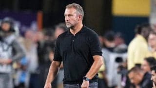 2点差追いついたバルセロナ、フリック監督は主砲の活躍強調 「ダニ・オルモではなく、レヴァンドフスキの2ゴールの日」