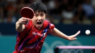 張本智和と「世界トップの間にはまだ大きな差がある」中国メディアが調子の“波”に厳しい指摘「一度リズムを崩されると」【パリ五輪】