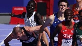 5000mで4人転倒の“事件” 当事者となった仏選手が語ったレースの舞台裏「みんながみんなを押していた。怖かった」【パリ五輪】