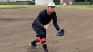 守備力向上は“1人練習”でも可能　Gアカデミーコーチ伝授、ショートバウンド対処術