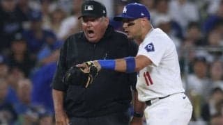 疑惑の判定で「全てが変わってしまった」　ド軍内野手、審判に憤慨「理解していない」