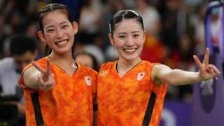 バドミントン「ビジュ爆発」の志田に注目高まる中、OGの松山＂推し＂投稿が話題「松山さんの魅力も日本に充分、伝わってます！」【パリ五輪】