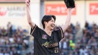 イケメン爽やか俳優が「かんわいー！」　初の大役でノーバウンド投球「フォームきれい」