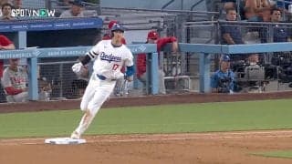 大谷翔平、ベース“踏み忘れ”…じゃなかった！ 異例ずくめの34号ソロ、カメラが捉えた決定的瞬間