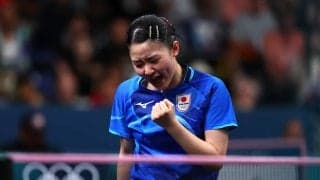 16歳・張本美和が見せた“復活劇”に称賛「卓球界での驚異的な才能」　メダル獲得の立役者に、中国戦で求められる救世主の働き【パリ五輪2024】
