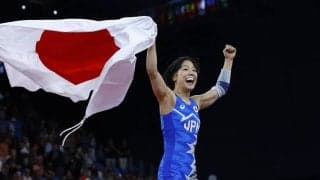 「オリンピック最高、レスリング最高」歓喜の藤波朱里、137連勝で金メダルに到達　3月に手術し、ぶっつけ本番も圧倒的な強さ【パリ五輪2024】