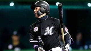 ロッテが岡大海を抹消　打率リーグ3位…前日にアクシデントで途中交代、9日の公示