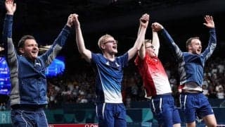 日本との死闘を制す！ フランス卓球男子の“歴史的大金星”に地元メディアも大絶賛「この銅メダルはもはや狂気だ」【パリ五輪】