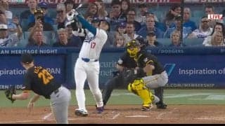 大谷翔平の特大アーチで相手選手に“異変”が起きた…キャッチャーも“確信”で超がっくりの一部始終「固まっちまったw」「完璧な一発だったもんな」