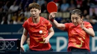 中国卓球女子は陳夢と王曼昱が1番手ダブルス起用濃厚　エースの孫穎莎は決勝で16歳・張本美和とのマッチアップ実現か【パリ五輪2024】