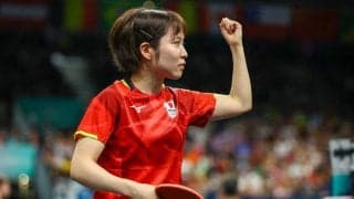 平野美宇が孫穎莎とシングルスで激突へ　日本は中国との大一番で早田ひな、張本美和をダブルス起用【パリ五輪2024】