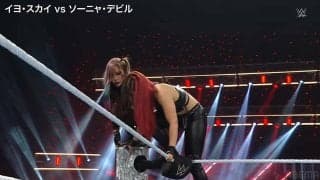 「美しすぎるコラボ」日本人女子レスラー、衝撃の場外ダイブに「同じところから飛ぶという発想は…」実況驚嘆