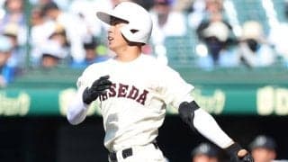 木製バットで衝撃フェン直「マジかよ」　“プロ注目”宇野に甲子園ざわめき「あんな飛ぶんだ」